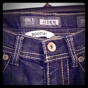 Mens BKE Aden Boot cut jeans